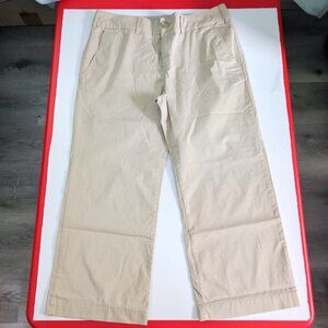 Tommy Hilfiger lightweight summer capri pants cream women's size 10